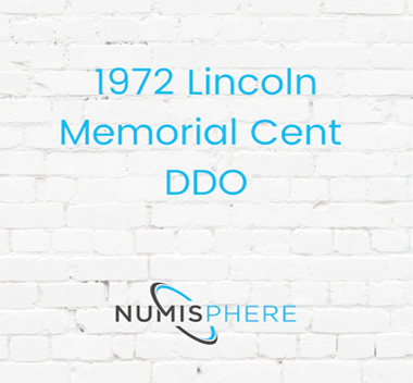 1972 Lincoln Memorial Cent DDO