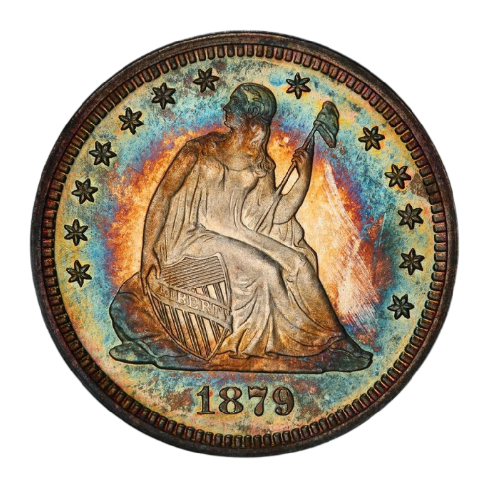 Twenty Cents & Quarters | American Historic Coins & Collectibles