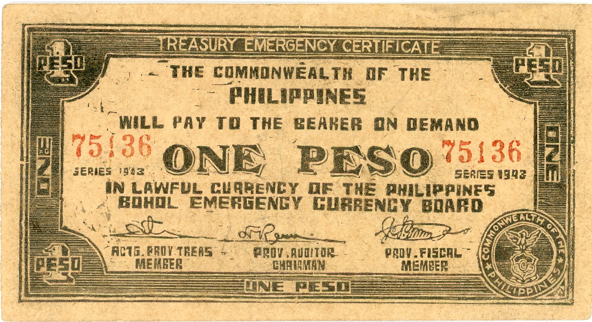 Philippines Guerrilla Currency