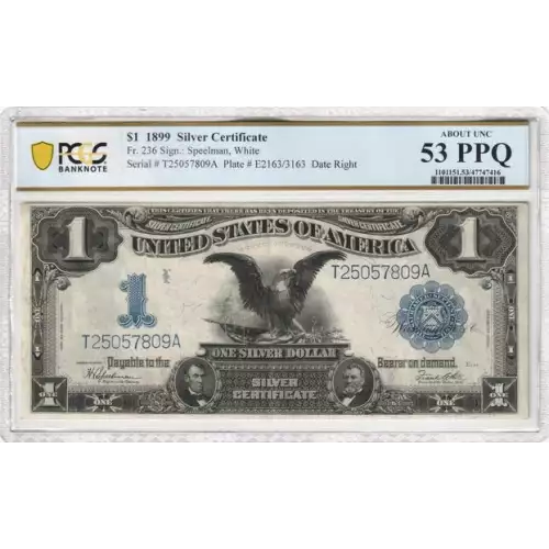 $1 1899 Blue Silver Certificates 236 (2)