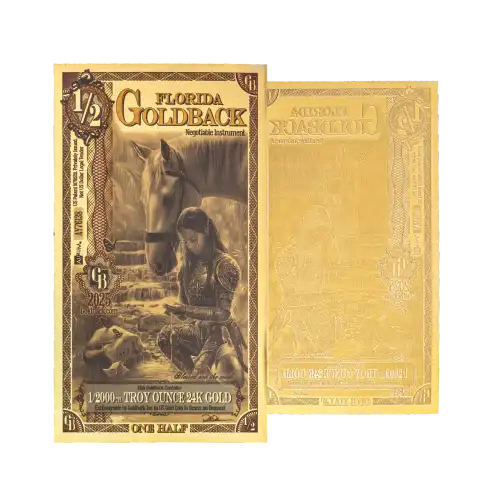 1/2 Florida Goldback