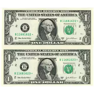 $1 2003-A. Green seal. Small Size $1 Federal Reserve Notes 1931-F*