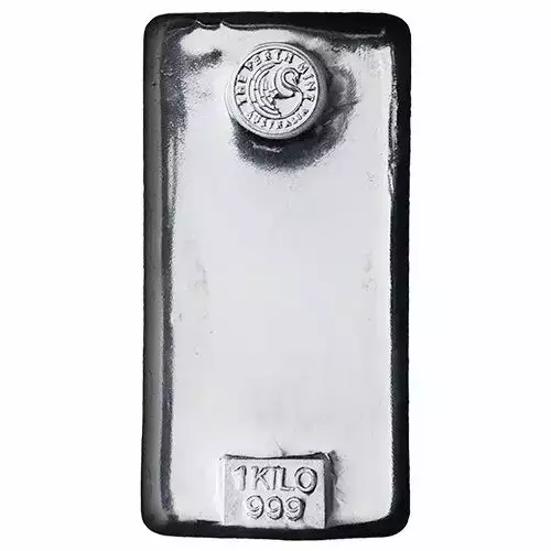 1 kg Perth Mint Silver Bar