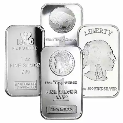 1 oz Generic Silver Bar