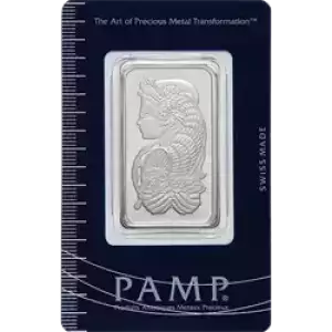 1 oz PAMP Platinum Bar (4)