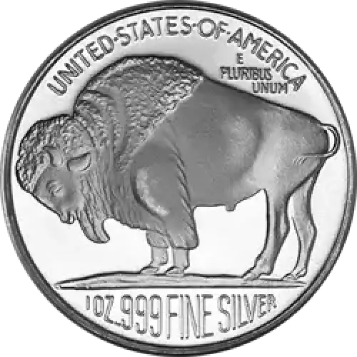 1 oz Silver Buffalo Round