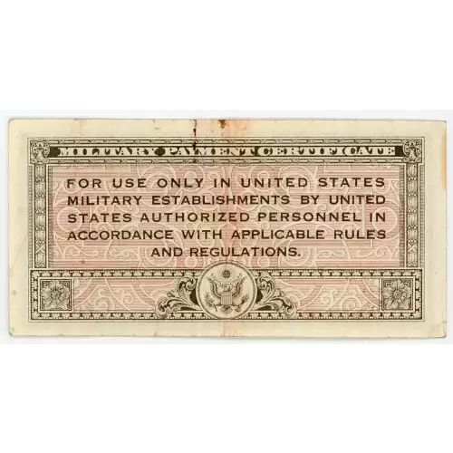 10 Cent Military Payment Certificate, Series 472   (2)