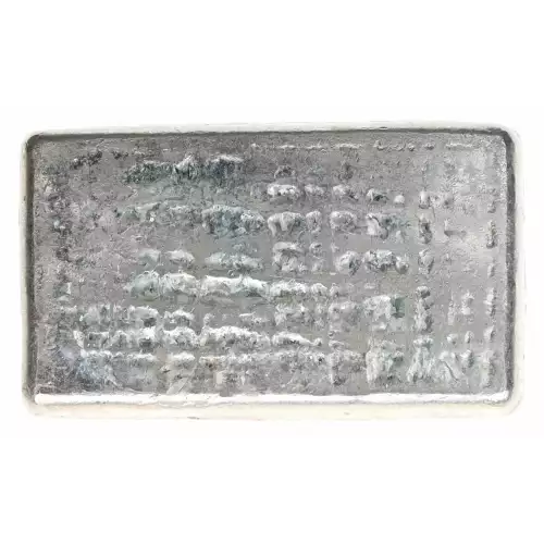 10 oz Engelhard Silver Bar - Waffle Back