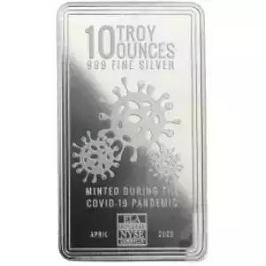10 oz Silver Bar - Envela Covid-19 Pandemic (2)