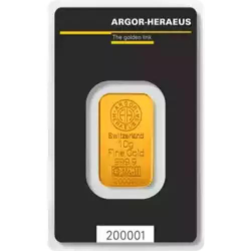 10g Heraeus Minted Gold Bar (2)