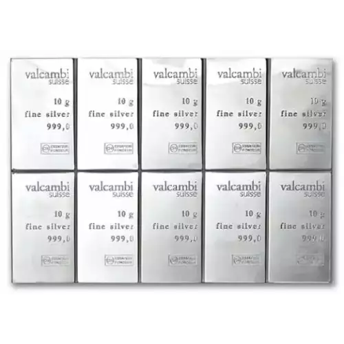 10g x 10 Valcambi Silver CombiBar (3)