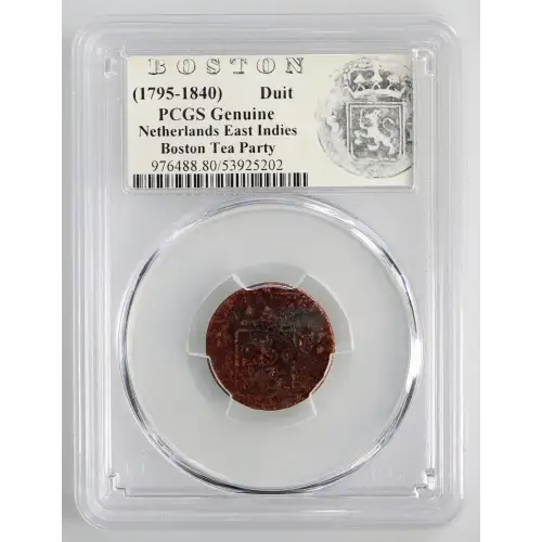 (1795-1840) Duit Boston Tea Party