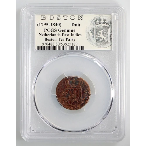 (1795-1840) Duit Boston Tea Party (2)
