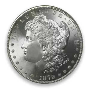 1878-1904 Random Common Date Morgan Silver Dollar - BU