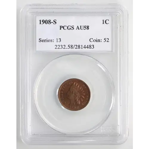 1908-S 1C, BN (2)