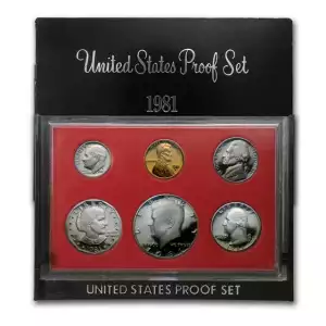 1981-S U.S. Proof Set (Type 1)