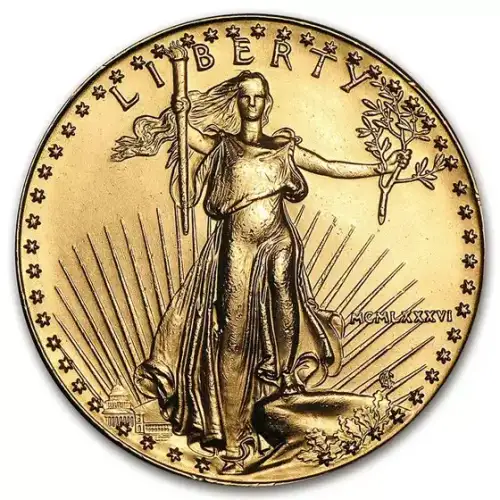 1986 1oz American Gold Eagle