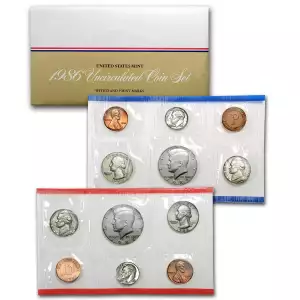 1986 U.S. Mint Set (2)