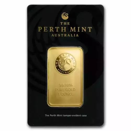 1oz Australian Perth Mint Gold Bar - Minted (4)