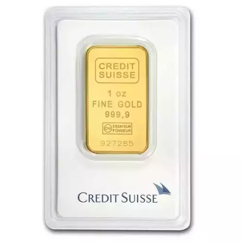 1oz Credit Suisse Gold Bar (4)