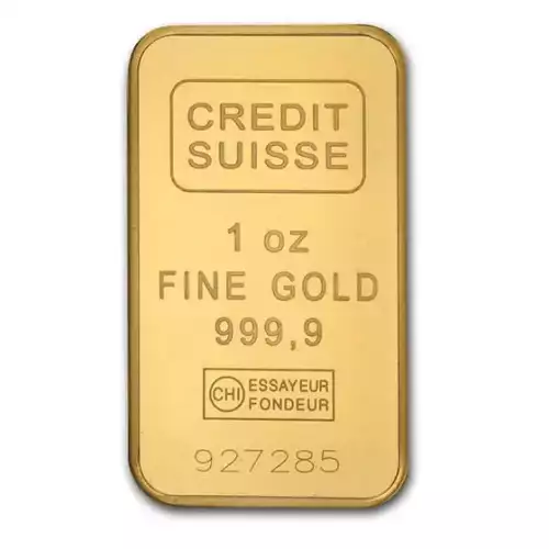 1oz Credit Suisse Gold Bar