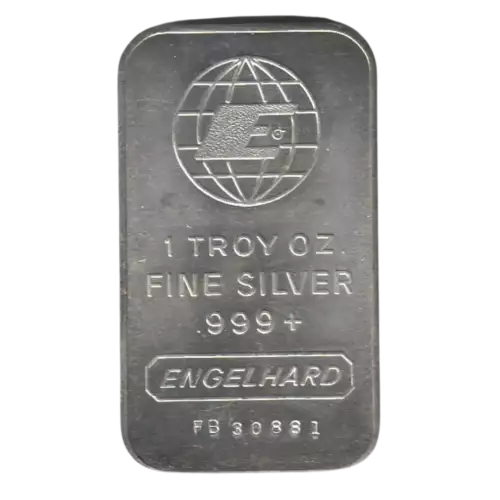 1oz Engelhard Silver Bar (El-9) (2)