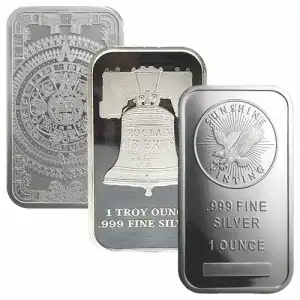 1oz Generic Silver Bar (Our Choice)
