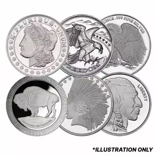 1oz Generic Silver Round