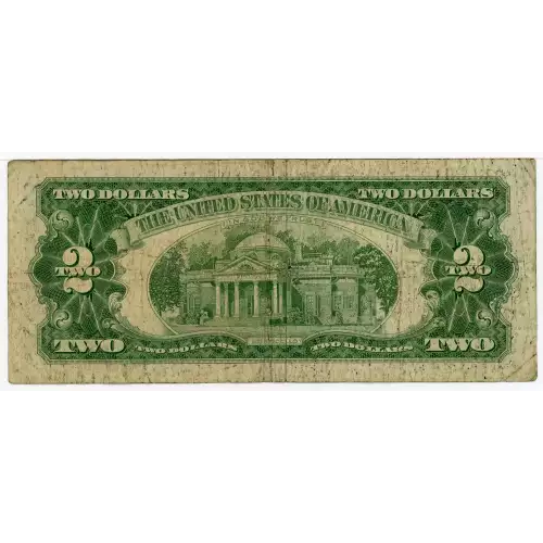 $2 1963 red seal. Small Legal Tender Notes 1513 (2)