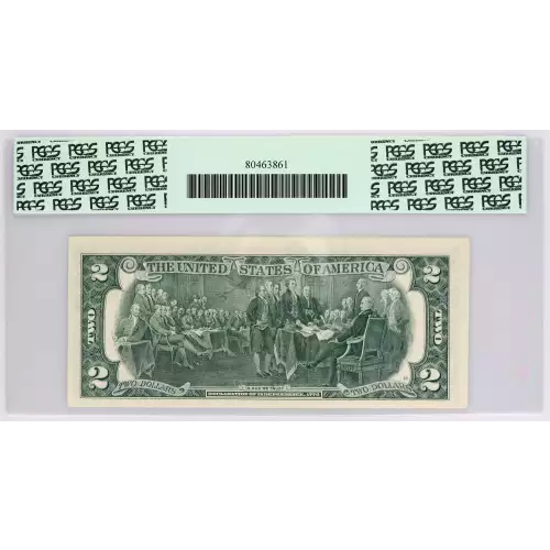 $2 1976 Green seal Small Size $2 Federal Reserve Notes 1935-A*