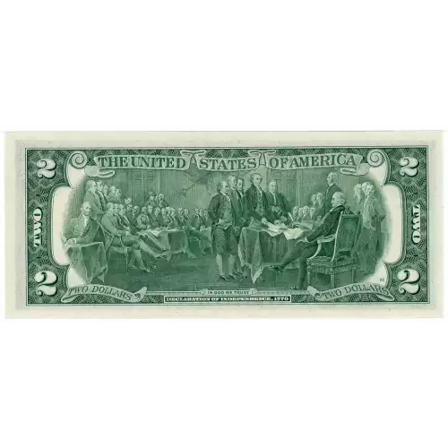 $2 1976 Green seal Small Size $2 Federal Reserve Notes 1935-C* (3)