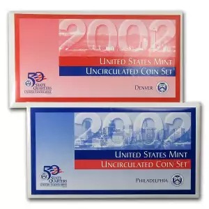 2002 U.S. Mint Set  (3)