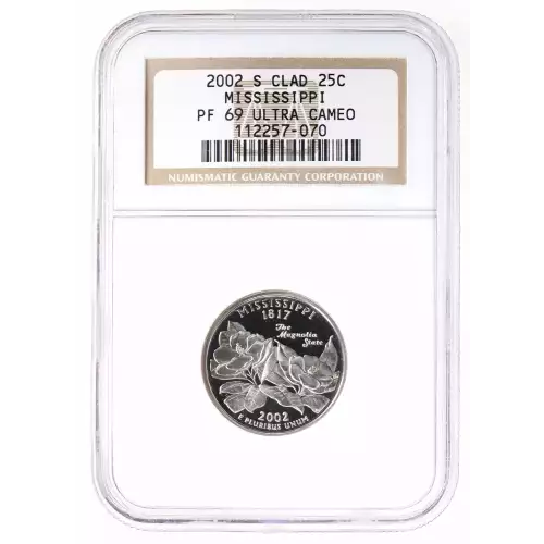 2004-S 25C Michigan Silver, DCAM