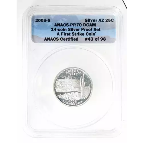 2004-S 25C Michigan Silver, DCAM