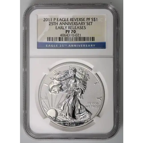 2011 P 25TH ANNIVERSARY SET EARLY RELEASES OFFICIAL US MINT SET