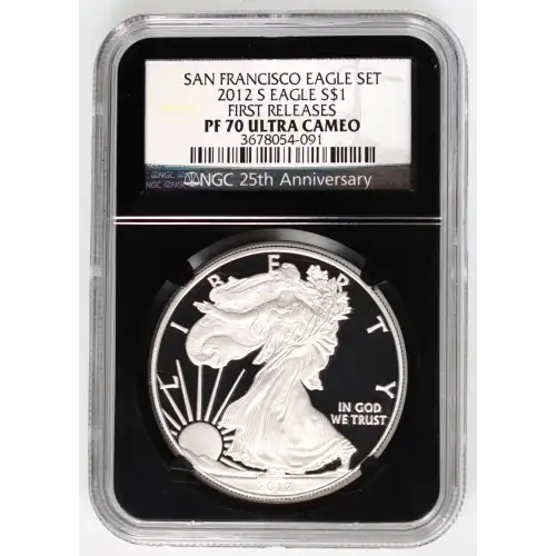 2012 S SAN FRANCISCO EAGLE SET FIRST RELEASES OFFICIAL US MINT SET ULTRA CAMEO (3)