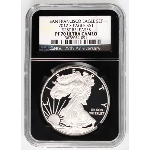 2012 S SAN FRANCISCO EAGLE SET FIRST RELEASES OFFICIAL US MINT SET ULTRA CAMEO (3)