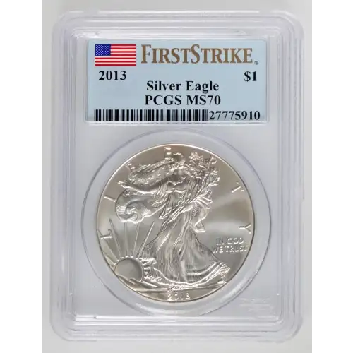 2013 $1 Silver Eagle First Strike