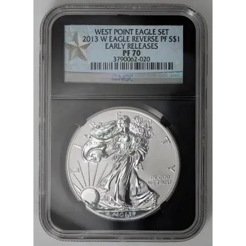 2013 W WEST POINT EAGLE SET EARLY RELEASES OFFICIAL US MINT SET (2)