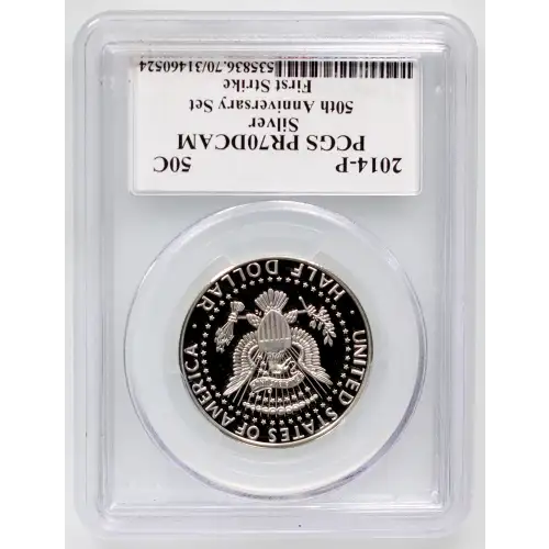 2014-P 50C Silver First Strike Moy Signature 50th Anniversary Set, DCAM