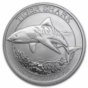 2016 1/2oz Perth Mint Silver Tiger Shark (2)