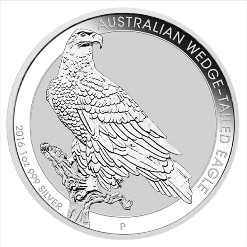 2016 1oz Perth Mint Silver Australian Wedge Tail Eagle (2)