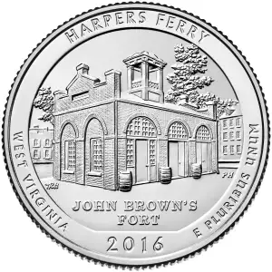 2016 S Harpers Ferry National Historical Park Quarter (WV) (2)