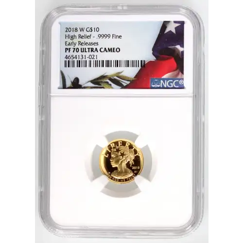 2018 High Relief - .9999 Fine Early Releases ULTRA CAMEO (3)