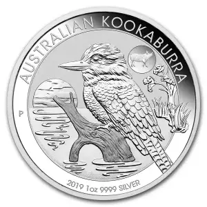 2019 1oz Australian Perth Mint Silver Kookaburra - Pig Privy