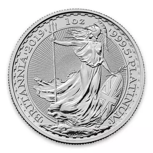 2019 1oz British Platinum Britannia Coin (2)