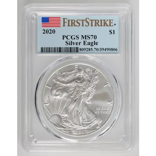 2020 $1 Silver Eagle First Strike