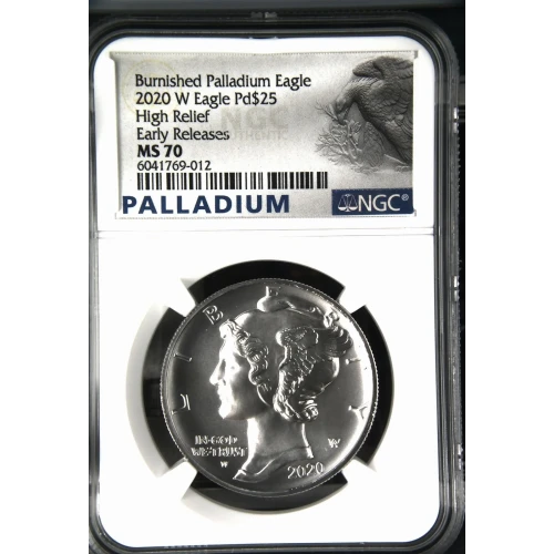 2020 W High Relief Early Releases Burnished Palladium Eagle (2)