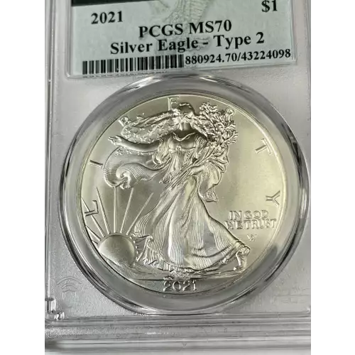 2021 $1 Silver Eagle - Type 2 (2)