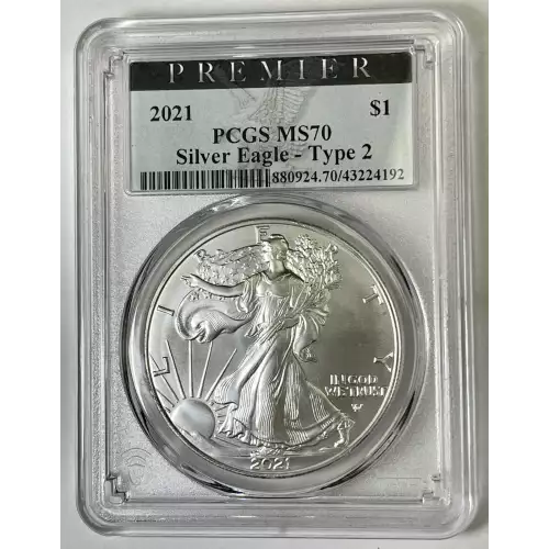 2021 $1 Silver Eagle - Type 2 (2)